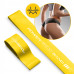 Резинка для фітнеса  4FIZJO Mini Power Band 0.8 мм 5-10 кг Yellow - фото №8
